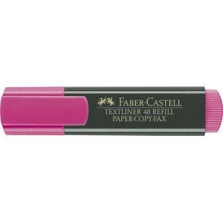 Faber-Castell Rotulador Marcador Fluorescente Textliner 48 - Punta Biselada - Trazo entre 1.2mm y 5mm - Tinta con Base de Agua