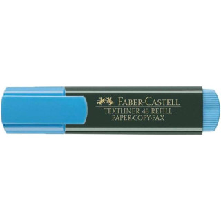 Faber-Castell Rotulador Marcador Fluorescente Textliner 48 - Punta Biselada - Trazo entre 1.2mm y 5mm - Tinta con Base de Agua
