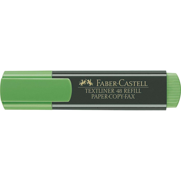 Faber-Castell Rotulador Marcador Fluorescente Textliner 48 - Punta Biselada - Trazo entre 1.2mm y 5mm - Tinta con Base de Agua
