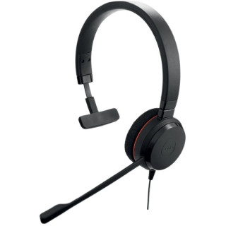 Jabra Evolve 20 Auricular Monoaural con Microfono USB - Cancelacion de Ruido - Diadema Ajustable - Controles en Cable - Color N