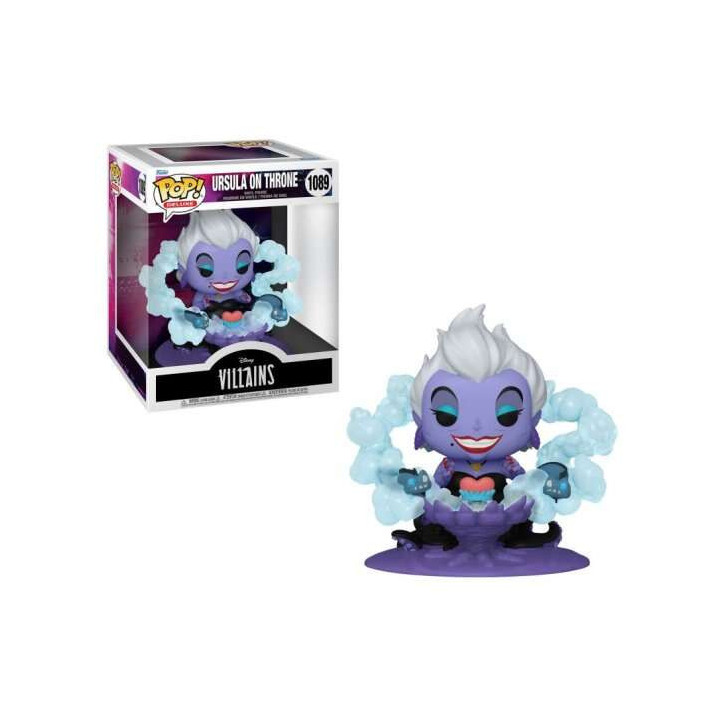 Funko Pop Deluxe Disney Villanos Ursula en el Trono - Figura de Vinilo - Altura 12.8cm aprox.