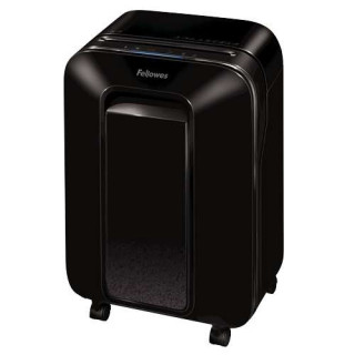 Fellowes LX201 Destructora de Papel Manual Microcorte P-5 - Destruye hasta 12 Hojas a la Vez - Capacidad de la Papelera 22L - C
