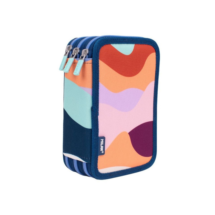 Milan The Fun Plumier de 3 Pisos con Goma de Borrar