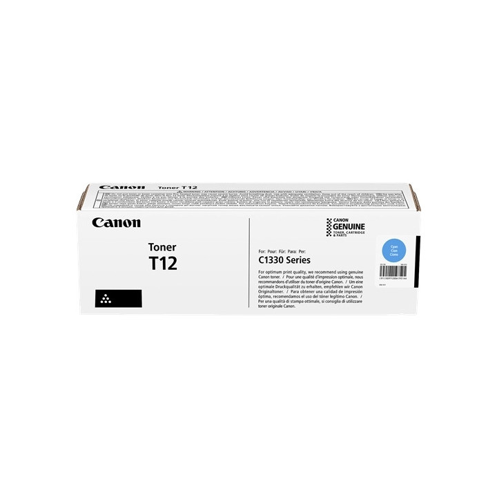 Canon T12 Cyan Cartucho de Toner Original - 5097C006